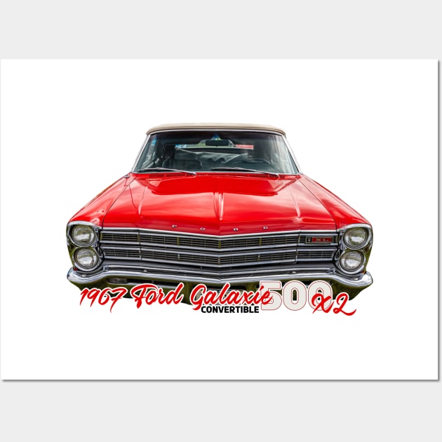 1967 Ford Galaxie 500 XL Convertible Wall Art by Gestalt Imagery